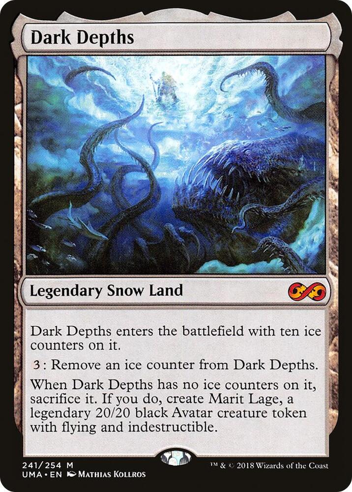 Dark Depths 241 card from Ultimate Masters