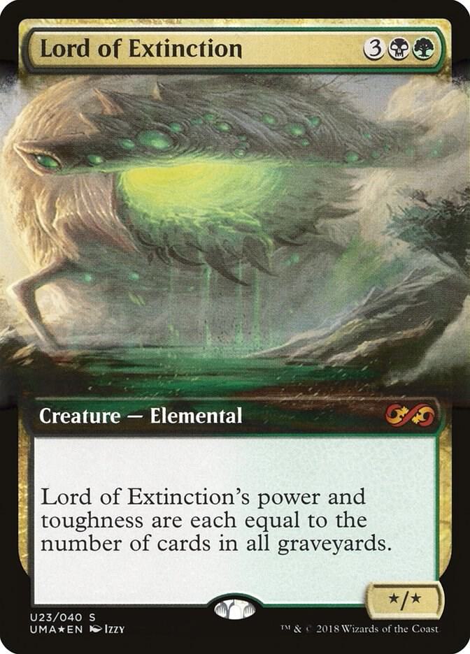 Lord of Extinction U23 card from Ultimate Masters: Box Toppers