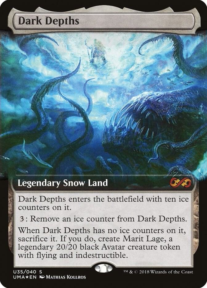 Dark Depths U35 card from Ultimate Masters: Box Toppers