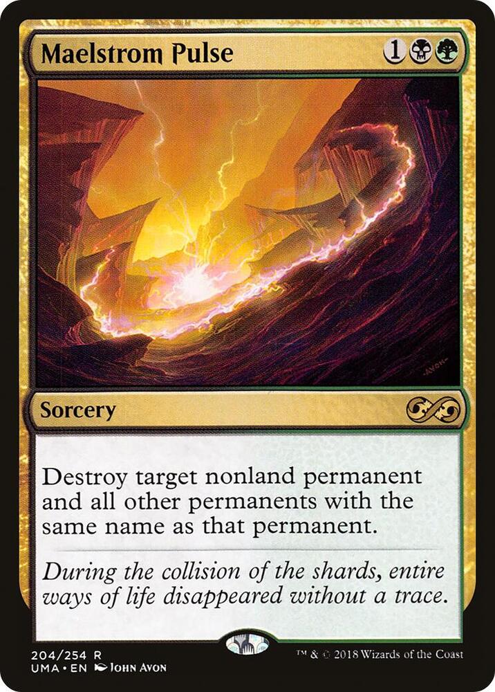 Maelstrom Pulse 204 card from Ultimate Masters