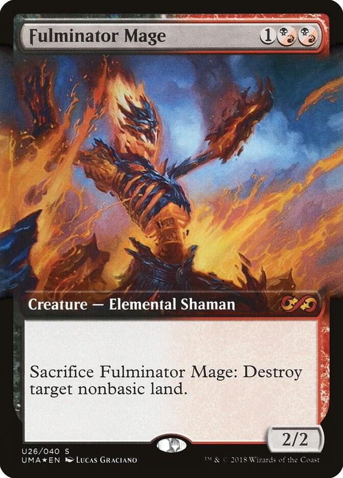 Fulminator Mage U26 card from Ultimate Masters: Box Toppers
