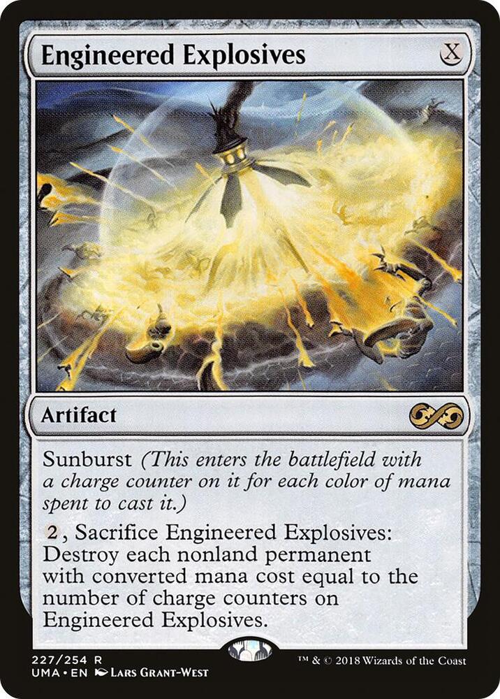 Engineered Explosives 227 card from Ultimate Masters