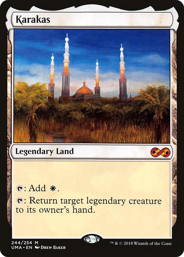 Karakas 244 card from Ultimate Masters