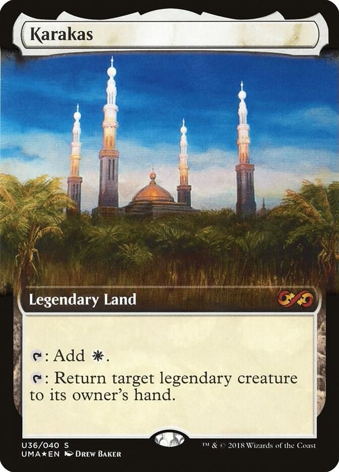 Karakas U36 card from Ultimate Masters: Box Toppers