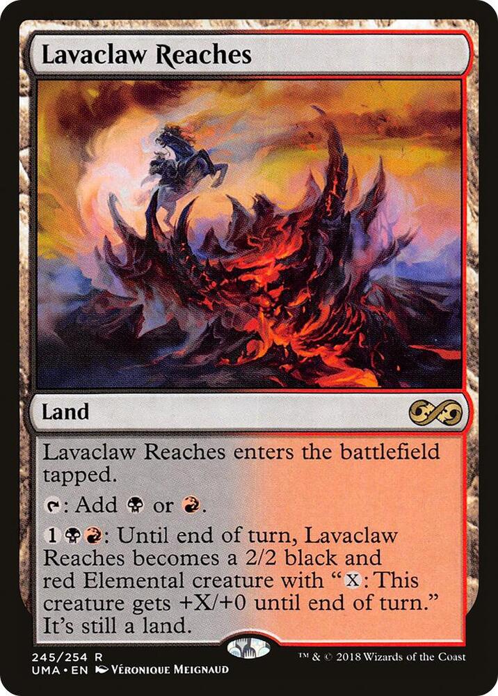 Lavaclaw Reaches 245 card from Ultimate Masters
