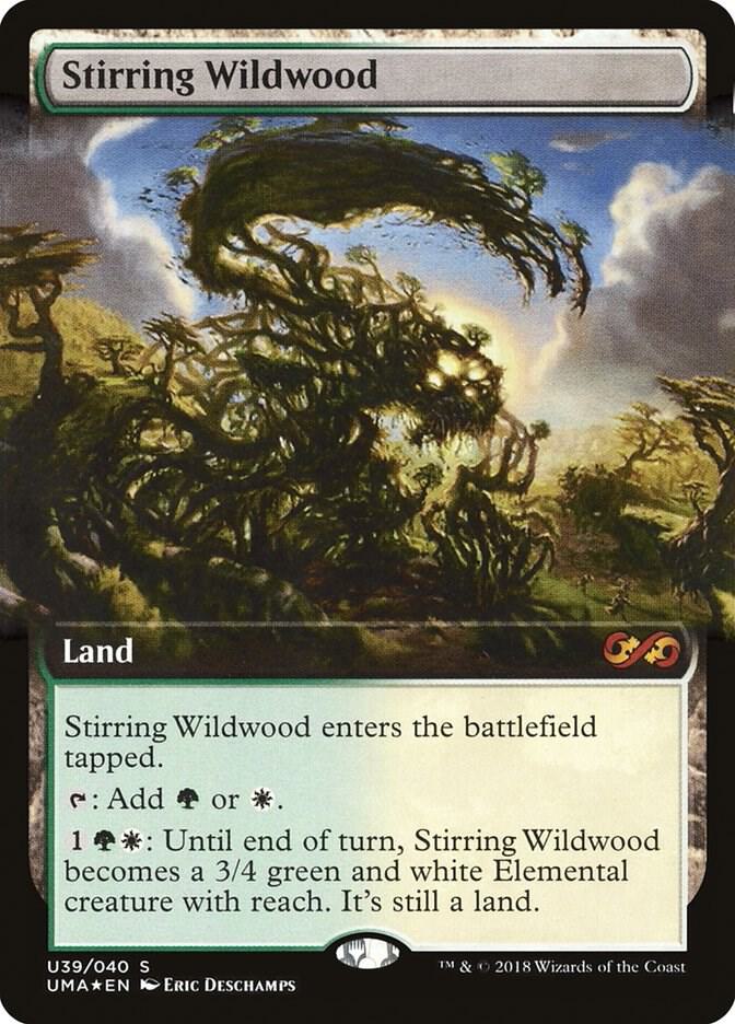 Stirring Wildwood U39 card from Ultimate Masters: Box Toppers