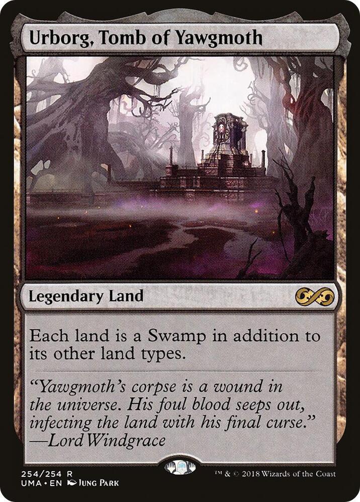 Urborg, Tomb of Yawgmoth 254 card from Ultimate Masters