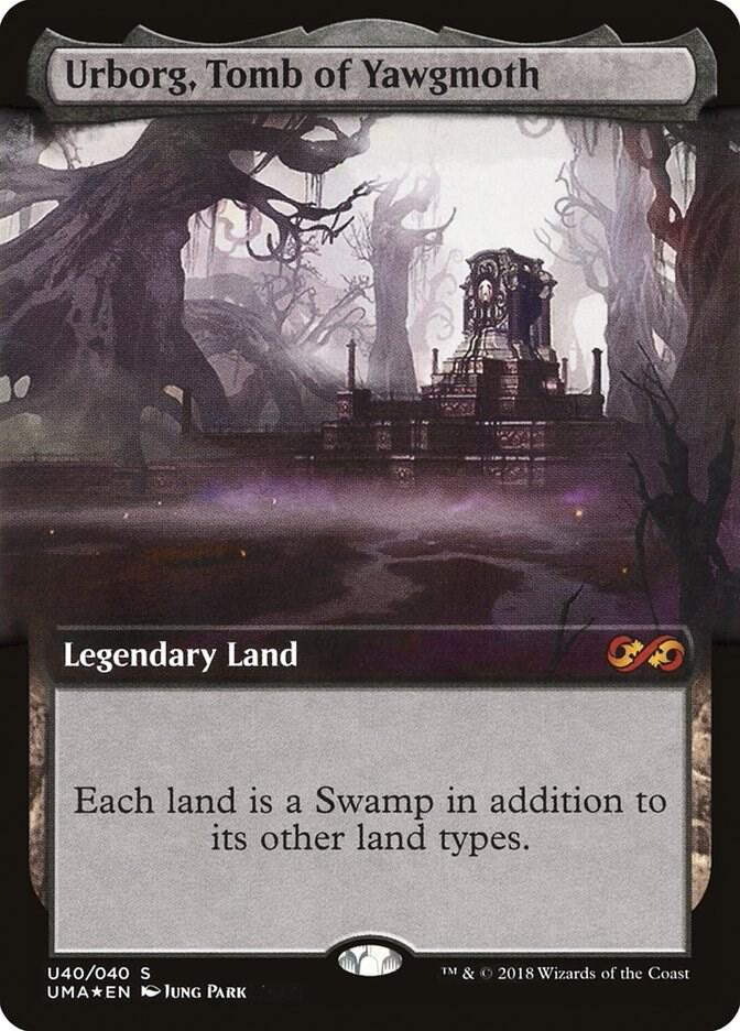 Urborg, Tomb of Yawgmoth U40 card from Ultimate Masters: Box Toppers