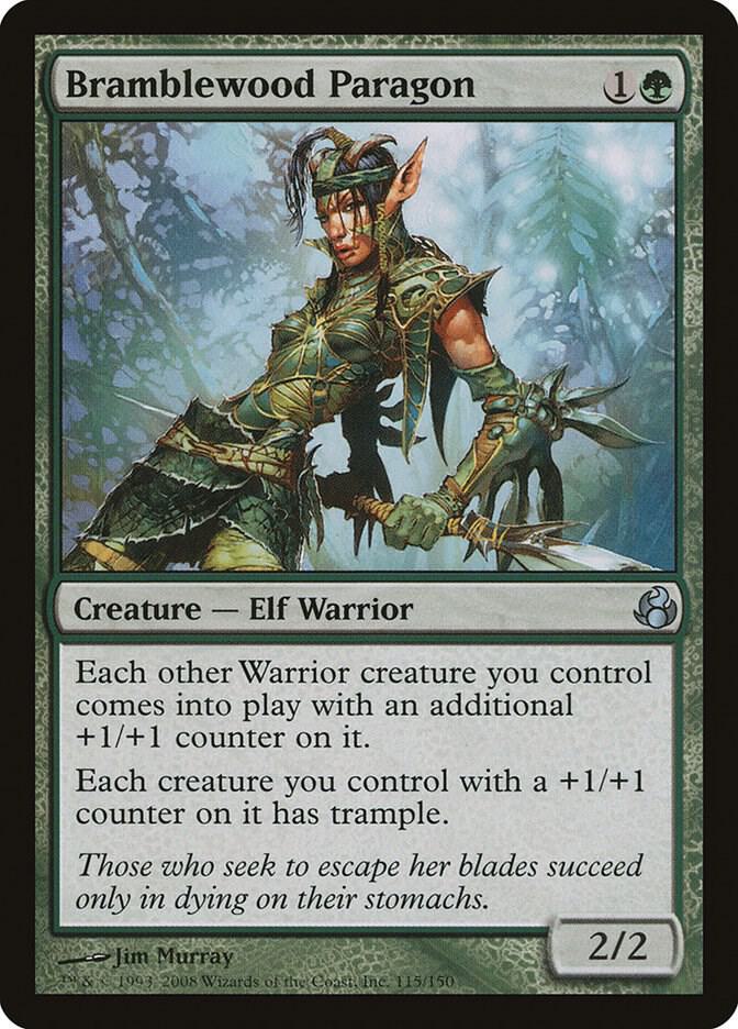 Bramblewood Paragon 115 card from Morningtide