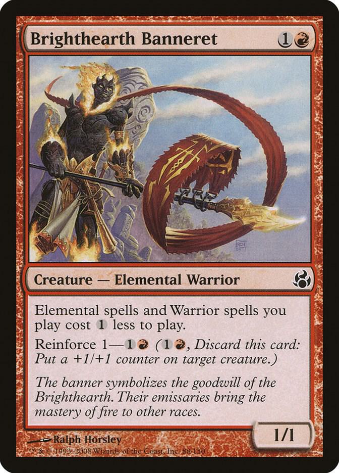 Brighthearth Banneret 88 card from Morningtide