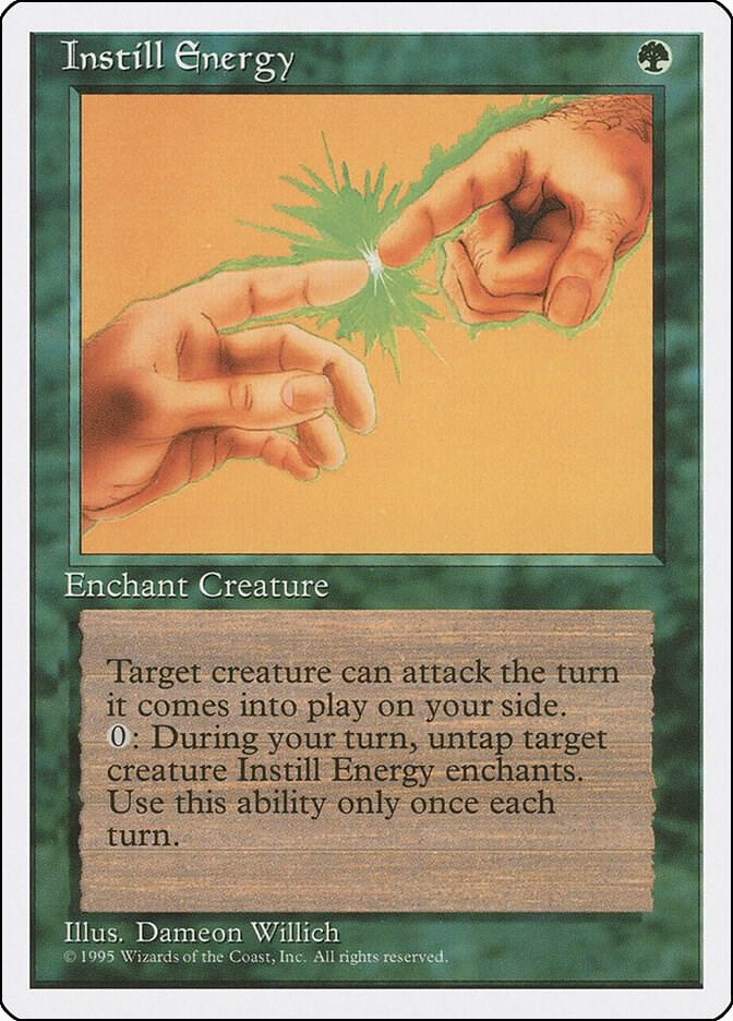 Instill Energy card from Fourth Edition