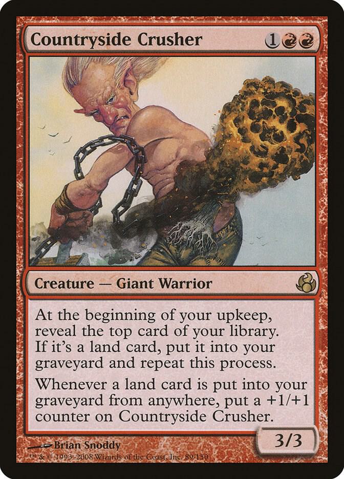 Countryside Crusher 89 card from Morningtide