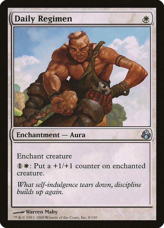 Daily Regimen 8 card from Morningtide