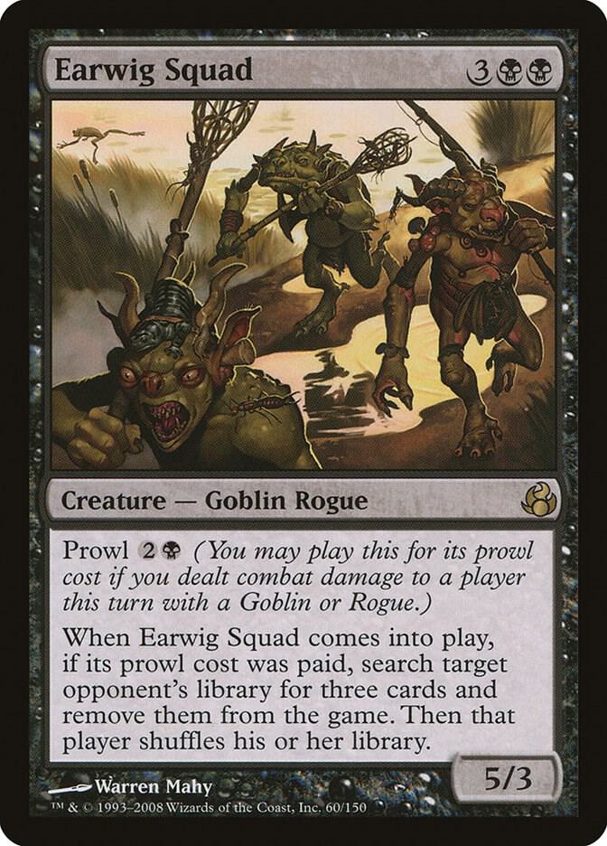 Earwig Squad 60 card from Morningtide