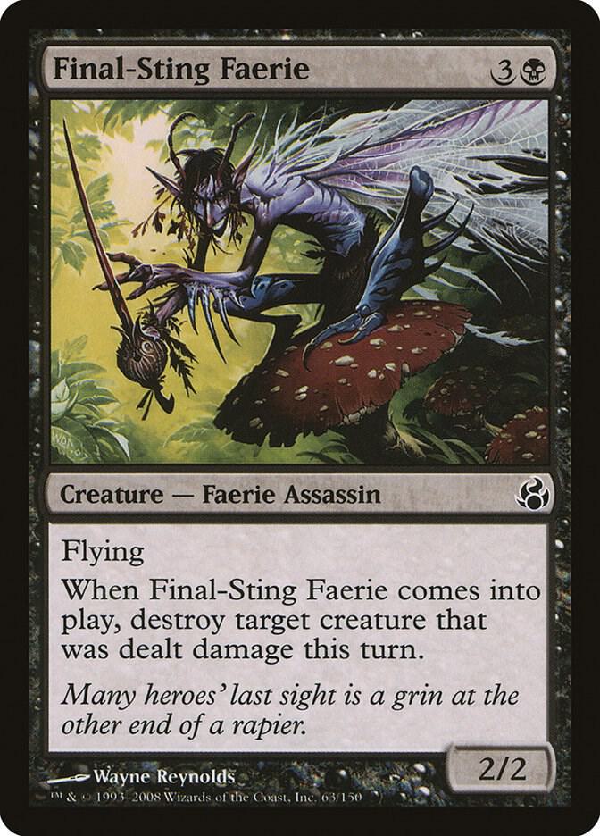 Final-Sting Faerie 63 card from Morningtide
