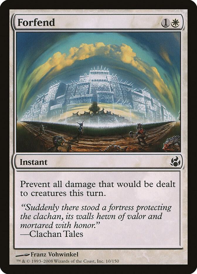 Forfend 10 card from Morningtide