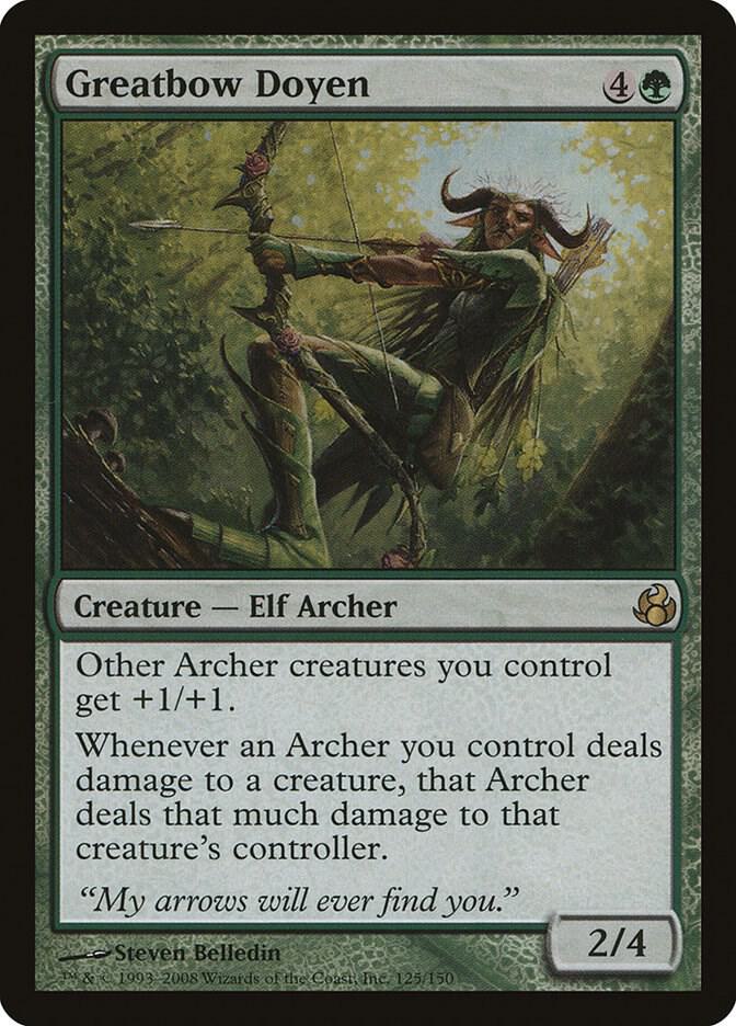 Greatbow Doyen 125 card from Morningtide