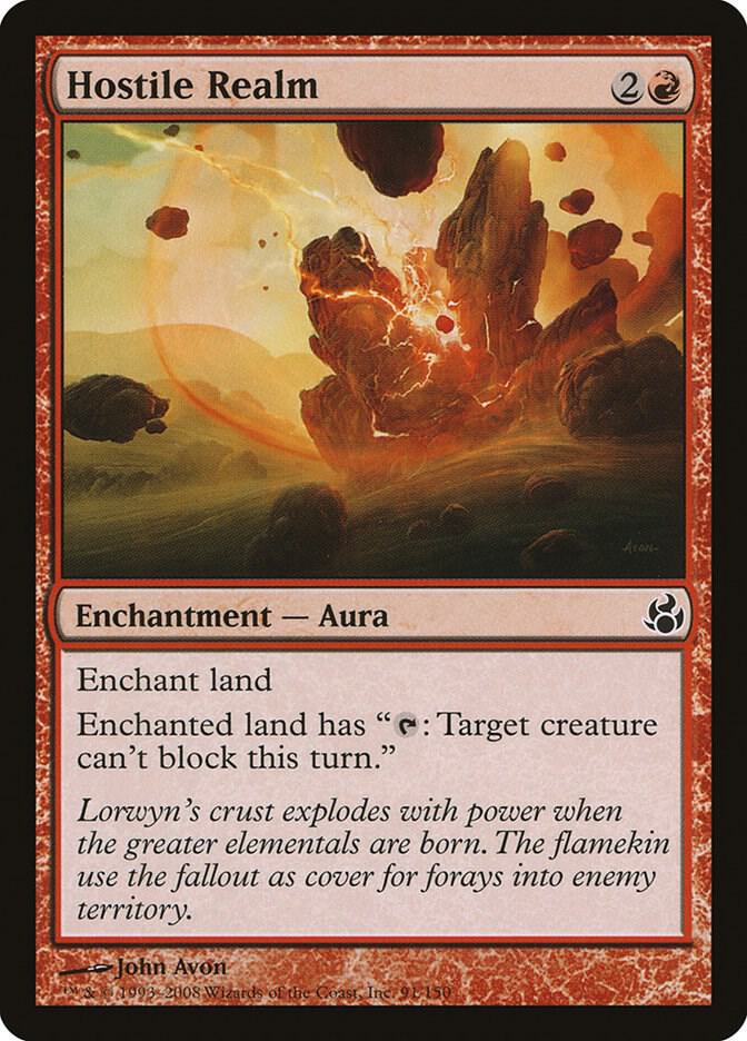 Hostile Realm 91 card from Morningtide