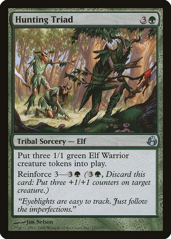 Hunting Triad 127 card from Morningtide