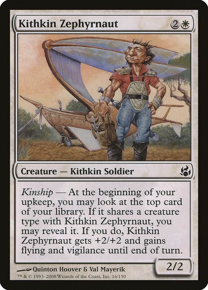 Kithkin Zephyrnaut 16 card from Morningtide