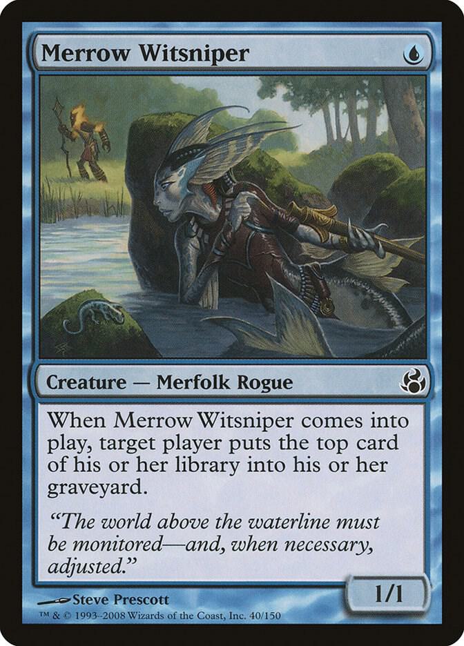 Merrow Witsniper 40 card from Morningtide