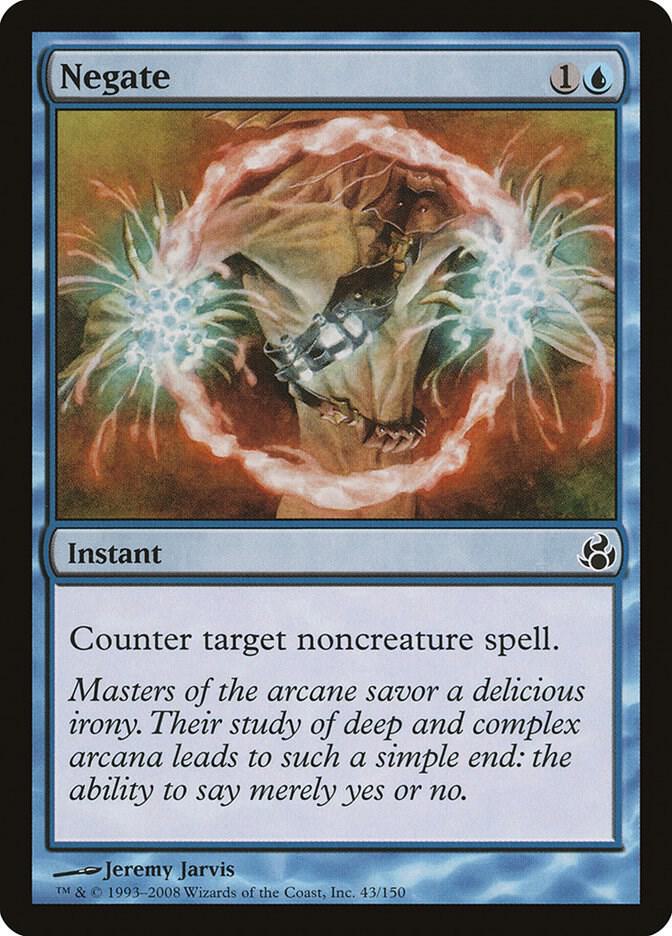 Negate 43 card from Morningtide