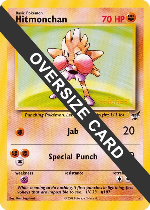 Hitmonchan - 2 (Best of Game 2 Promo) 002 card from Jumbo Cards