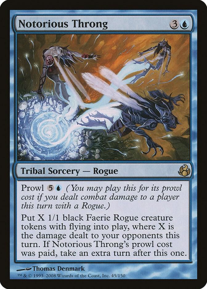 Notorious Throng 45 card from Morningtide