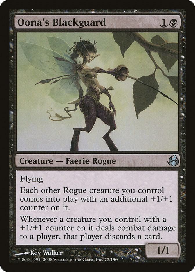 Oona's Blackguard 72 card from Morningtide