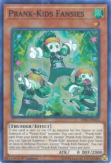 Prank-Kids Fansies HISU-EN014 card from Hidden Summoners