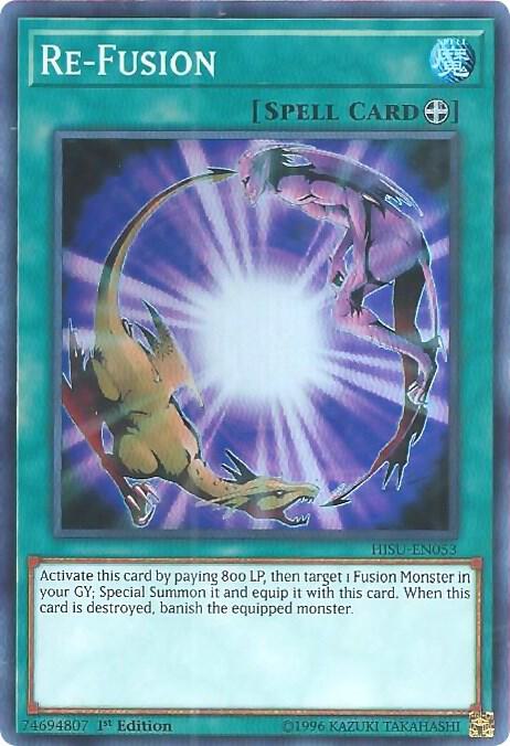 Re-Fusion HISU-EN053 card from Hidden Summoners