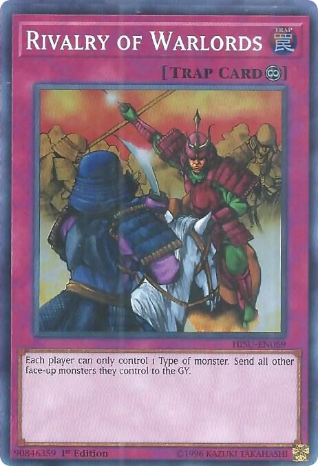 Rivalry of Warlords HISU-EN059 card from Hidden Summoners