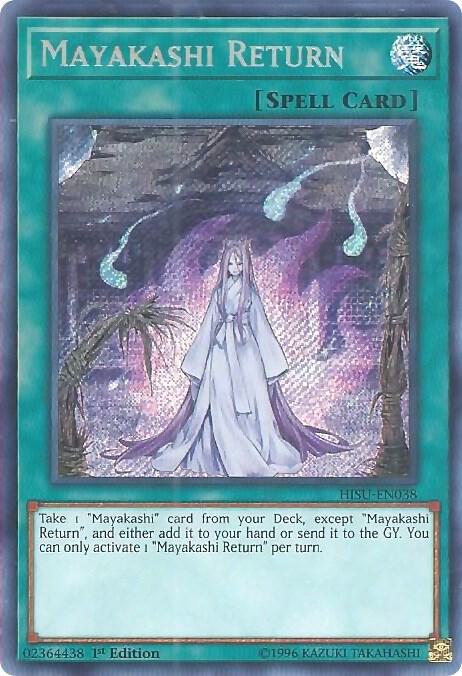 Mayakashi Return HISU-EN038 card from Hidden Summoners
