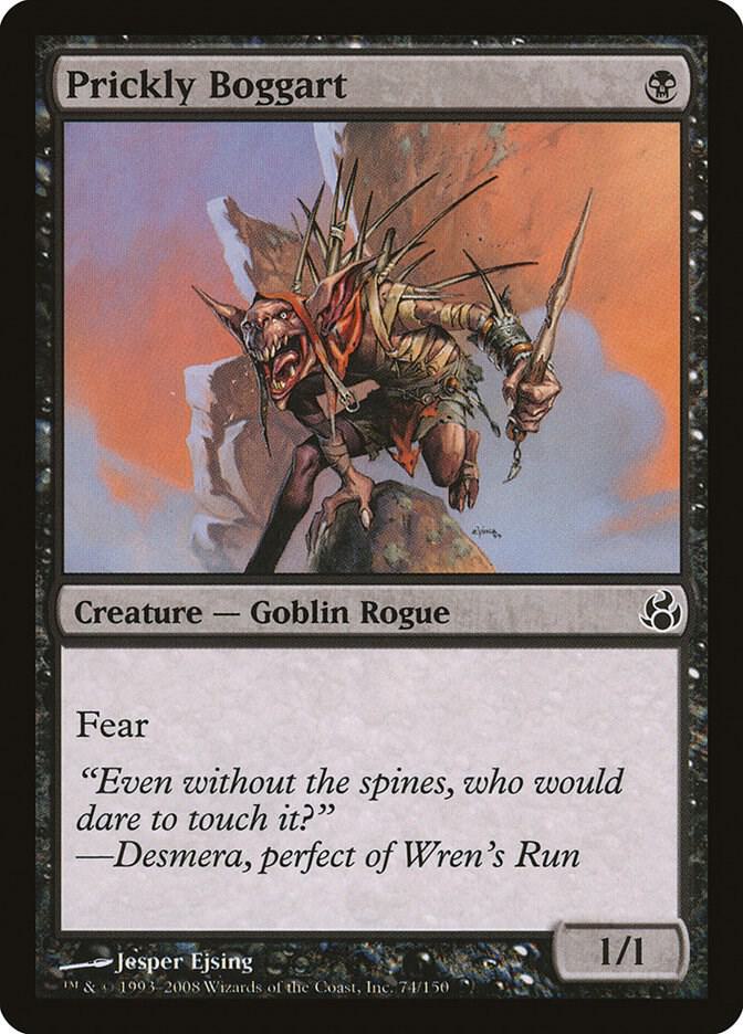 Prickly Boggart 74 card from Morningtide