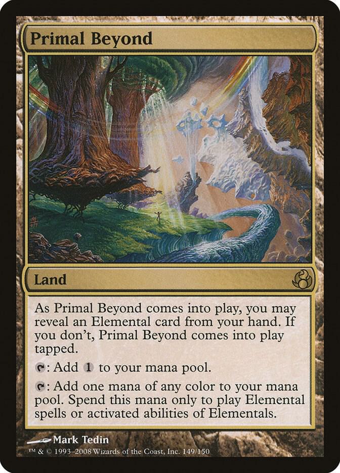 Primal Beyond 149 card from Morningtide