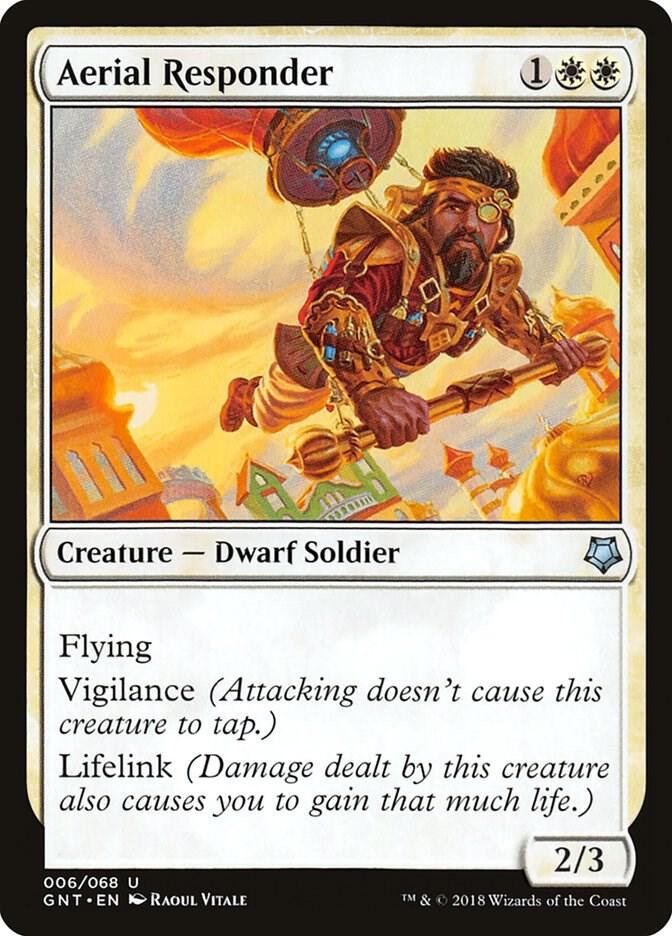 Aerial Responder 6 card from Magic Game Night