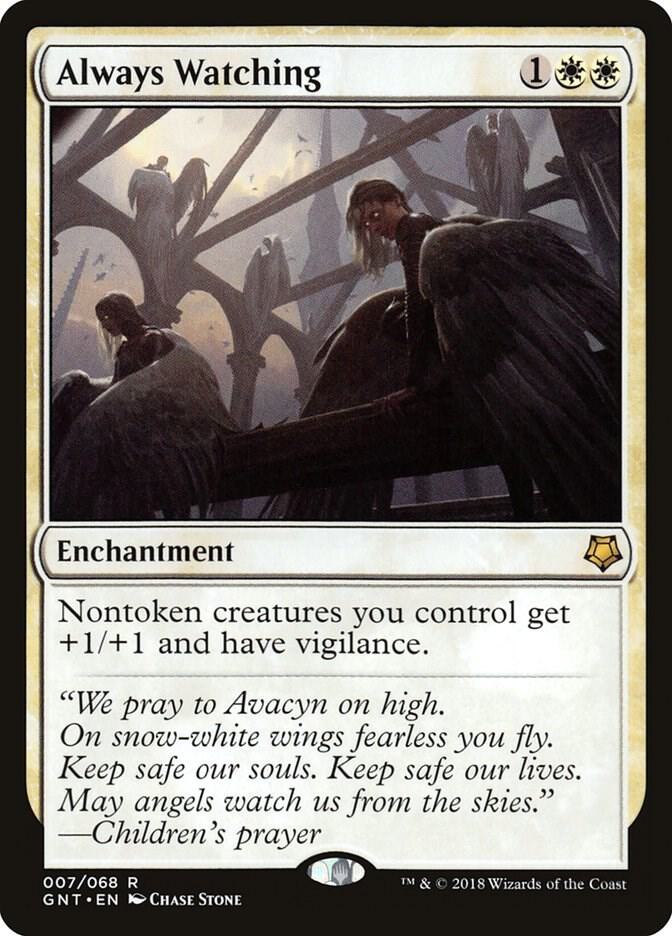 Always Watching 7 card from Magic Game Night