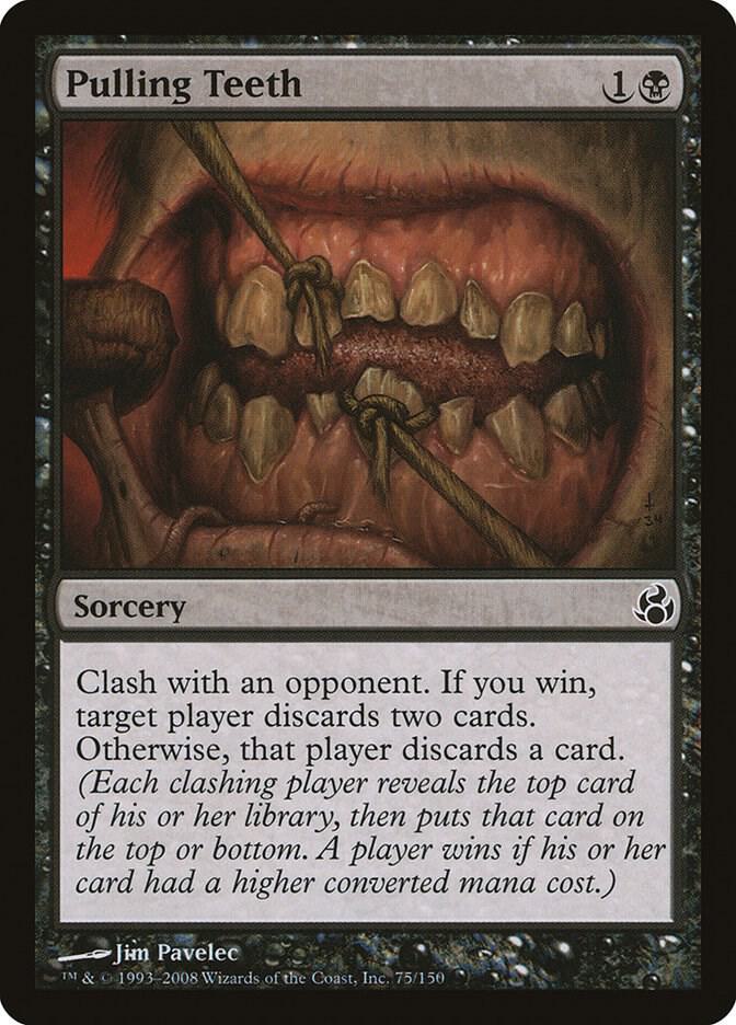 Pulling Teeth 75 card from Morningtide