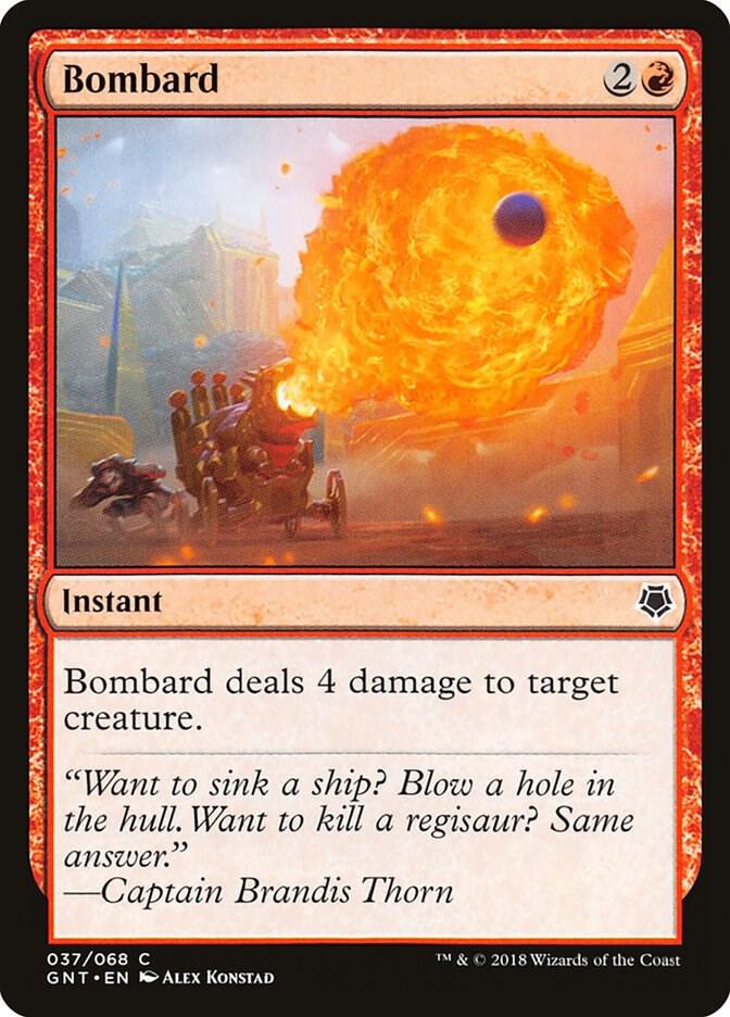 Bombard 37 card from Magic Game Night