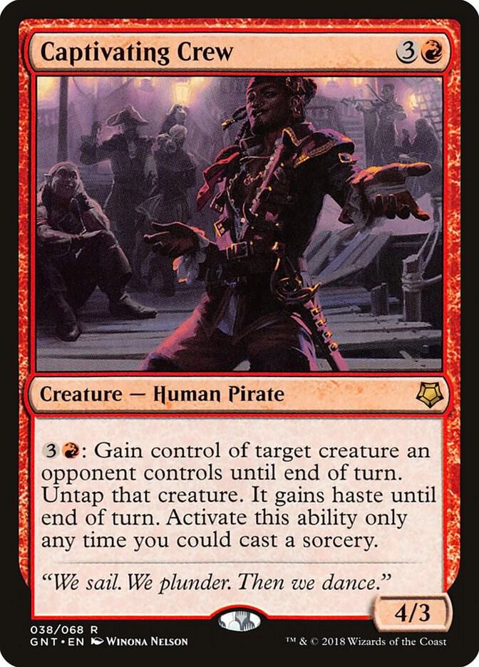 Captivating Crew 38 card from Magic Game Night