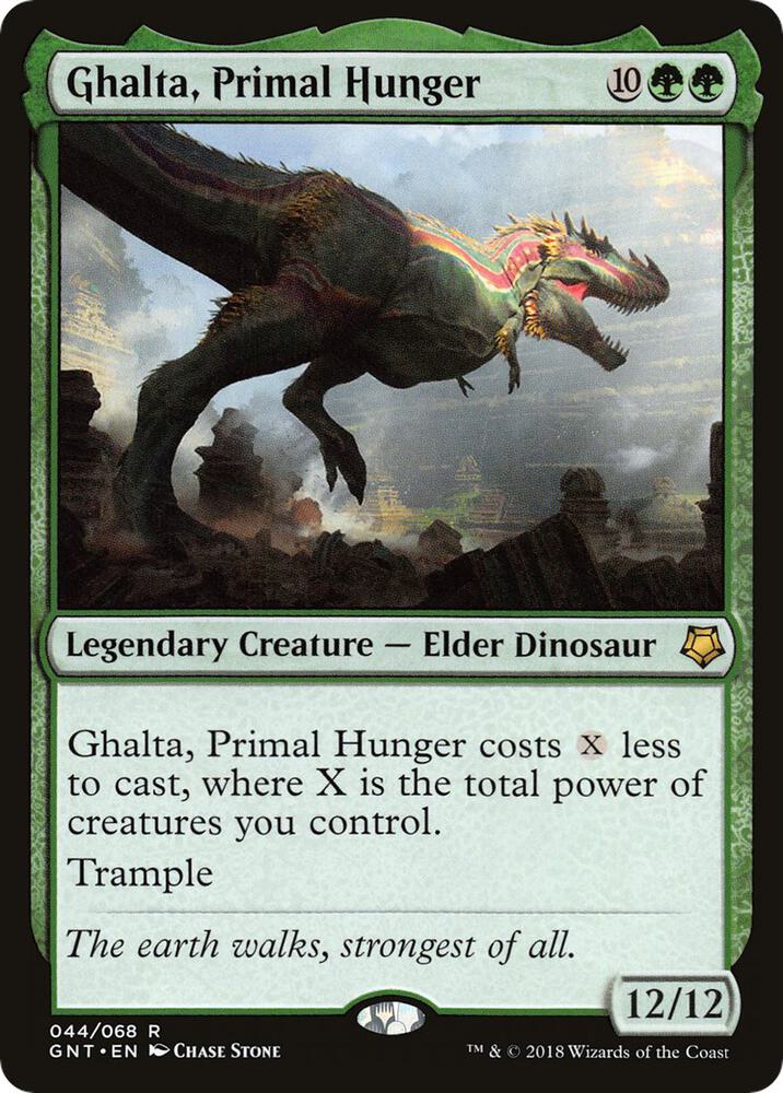 Ghalta, Primal Hunger 44 card from Magic Game Night