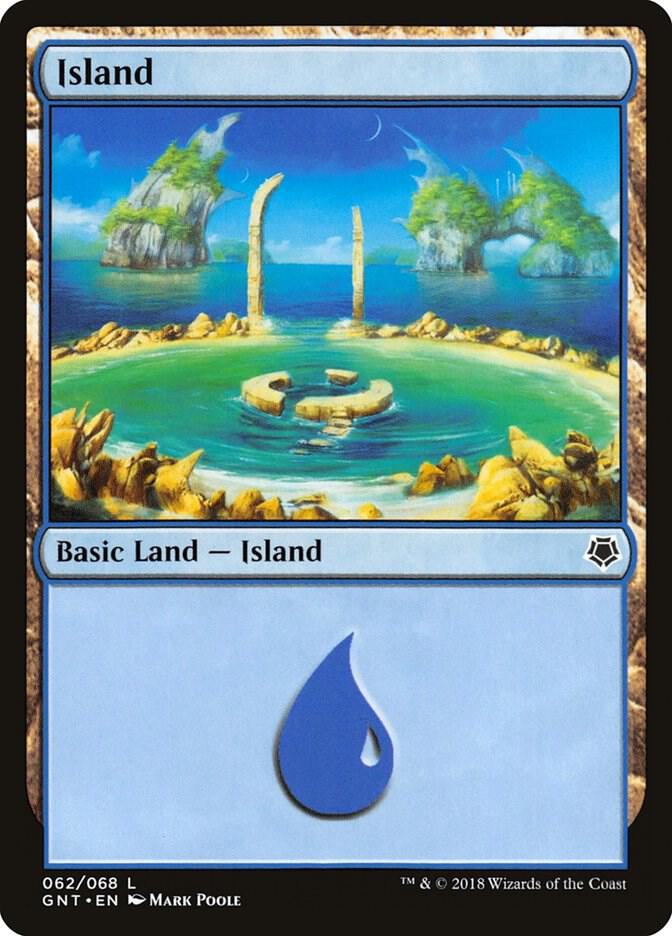 Island 62 card from Magic Game Night