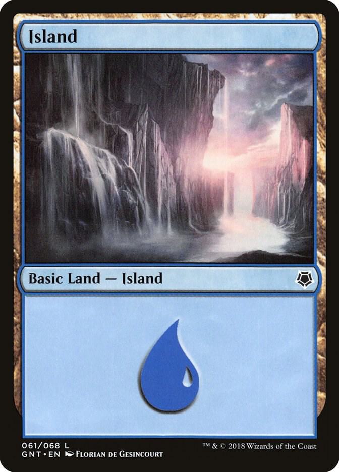 Island 61 card from Magic Game Night