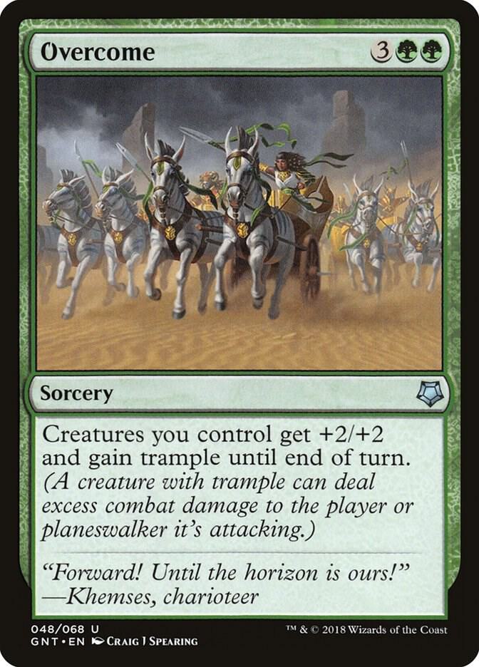 Overcome 48 card from Magic Game Night