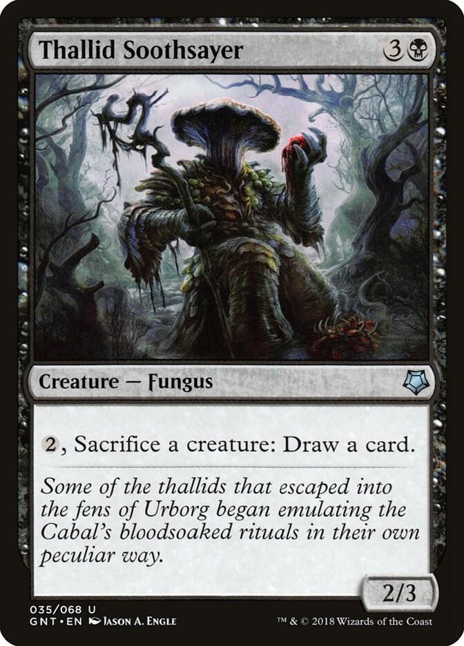 Thallid Soothsayer 35 card from Magic Game Night