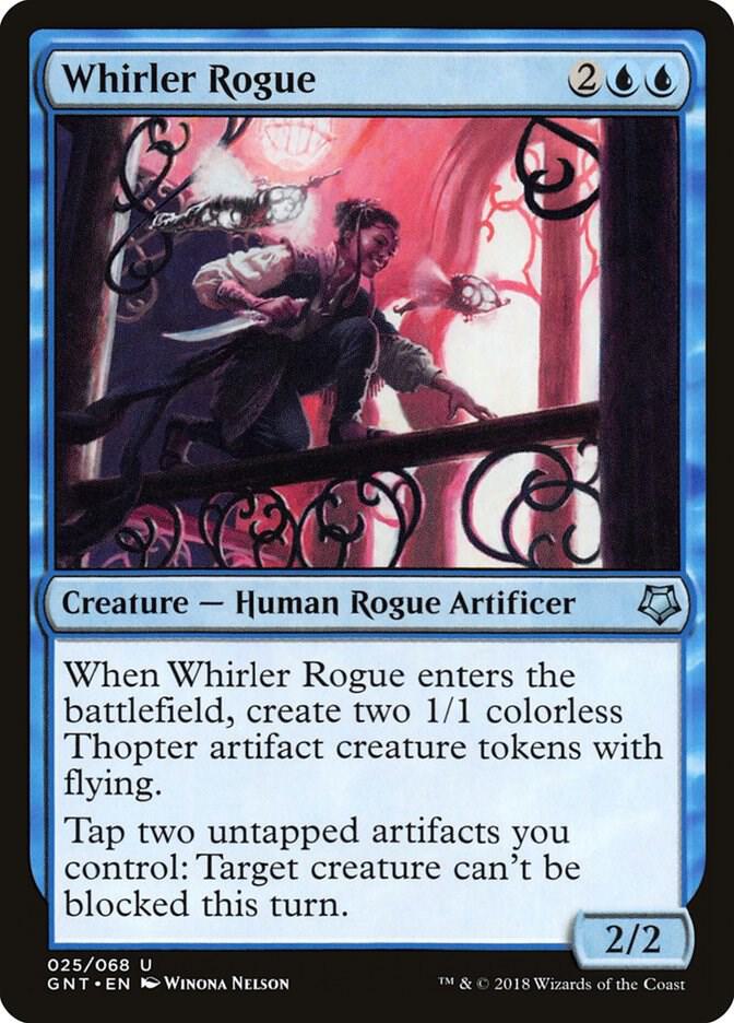 Whirler Rogue 25 card from Magic Game Night