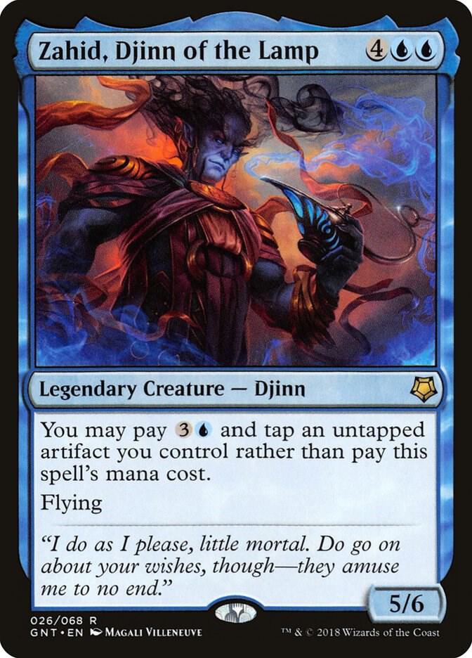 Zahid, Djinn of the Lamp 26 card from Magic Game Night