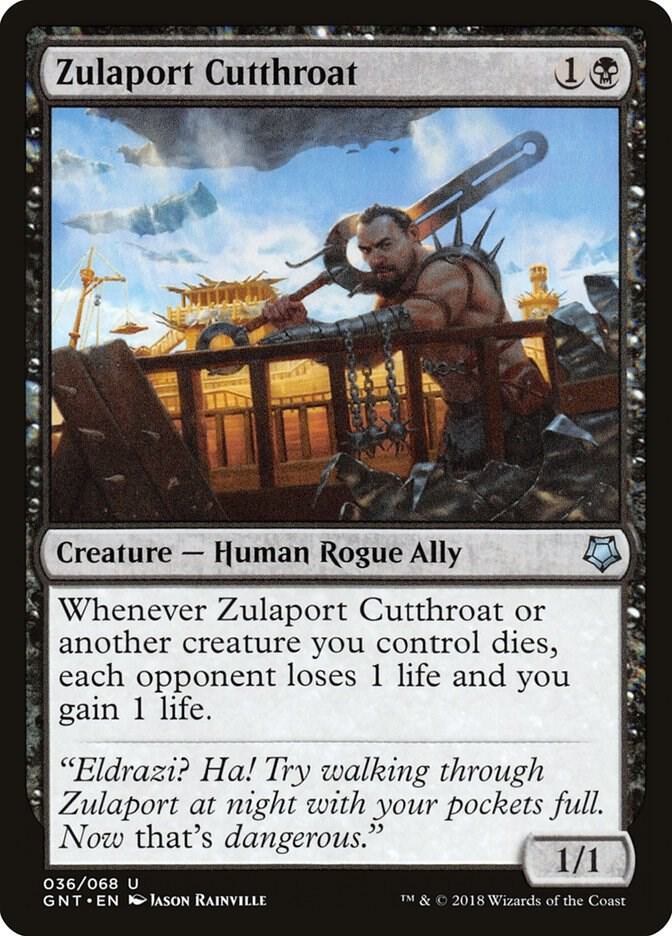 Zulaport Cutthroat 36 card from Magic Game Night