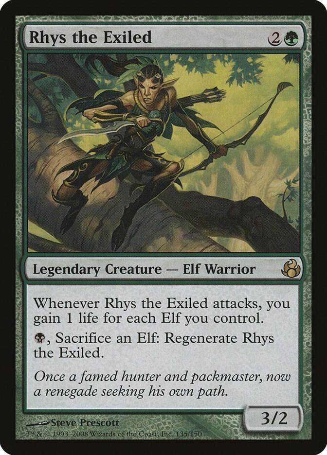 Rhys the Exiled 135 card from Morningtide