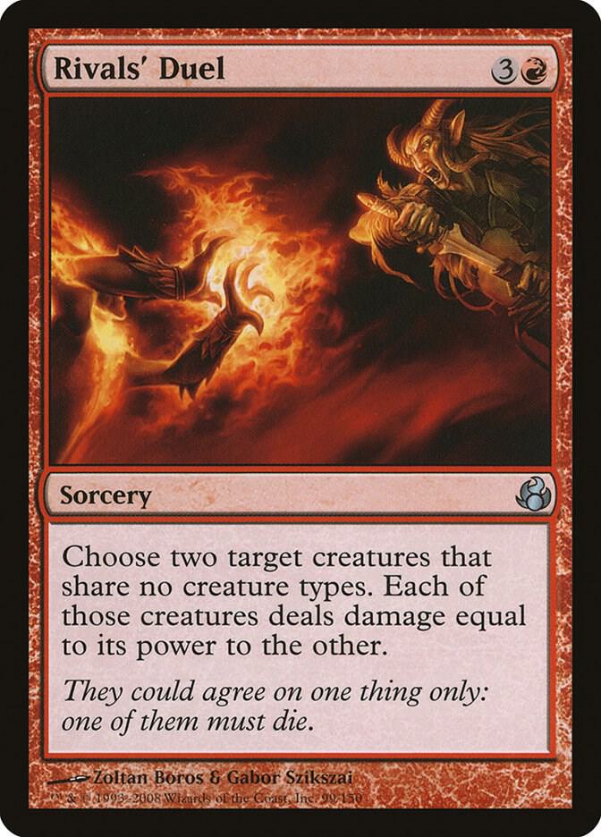 Rivals' Duel 99 card from Morningtide